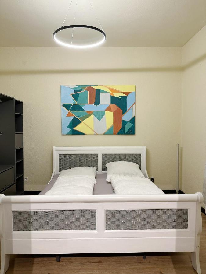 Igo Apartment 2 Schlafenzimmer Mit Waschmaschine Trockner Haustier Rheinufer 5Min Netflix Disney Plus 17-6 Duisburgo Exterior foto