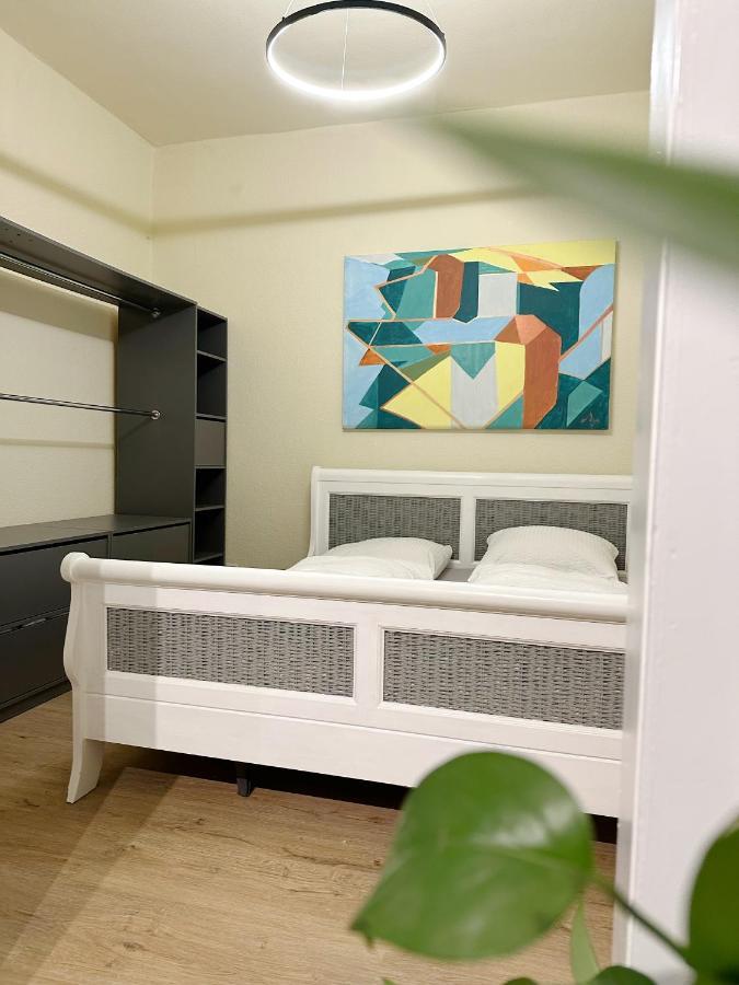Igo Apartment 2 Schlafenzimmer Mit Waschmaschine Trockner Haustier Rheinufer 5Min Netflix Disney Plus 17-6 Duisburgo Exterior foto