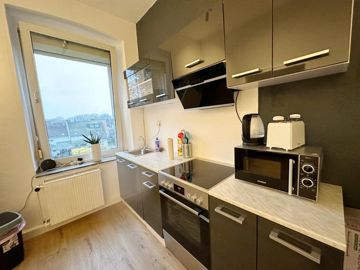 Igo Apartment 2 Schlafenzimmer Mit Waschmaschine Trockner Haustier Rheinufer 5Min Netflix Disney Plus 17-6 Duisburgo Exterior foto